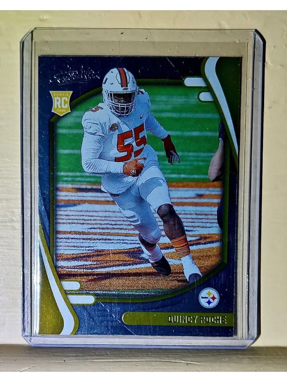 Quincy Roche 2021 Panini NFL Absolute Rookie Football #164 Card